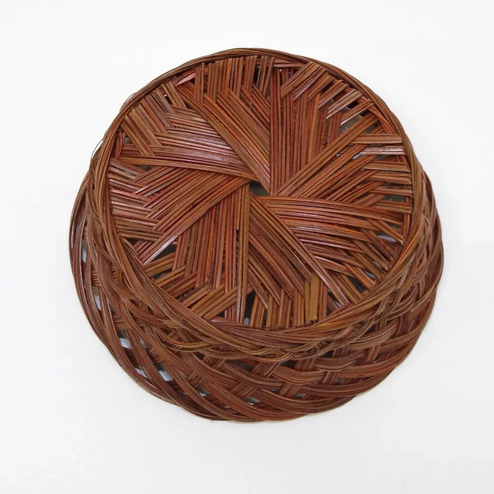 Wicker Basket Handwoven Rattan aesthetic appeal Sturdy Strong Long Lasting Use